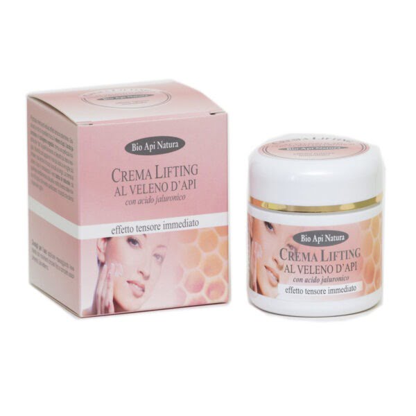 Crema Lifting Viso al veleno d’api con acido jaluronico – 50 ml