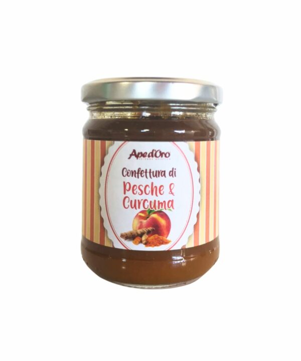 Confettura di pesche e curcuma